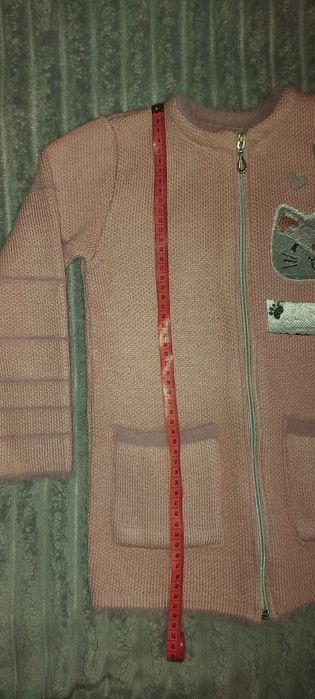 Тепла кофта-кардиган 122-128