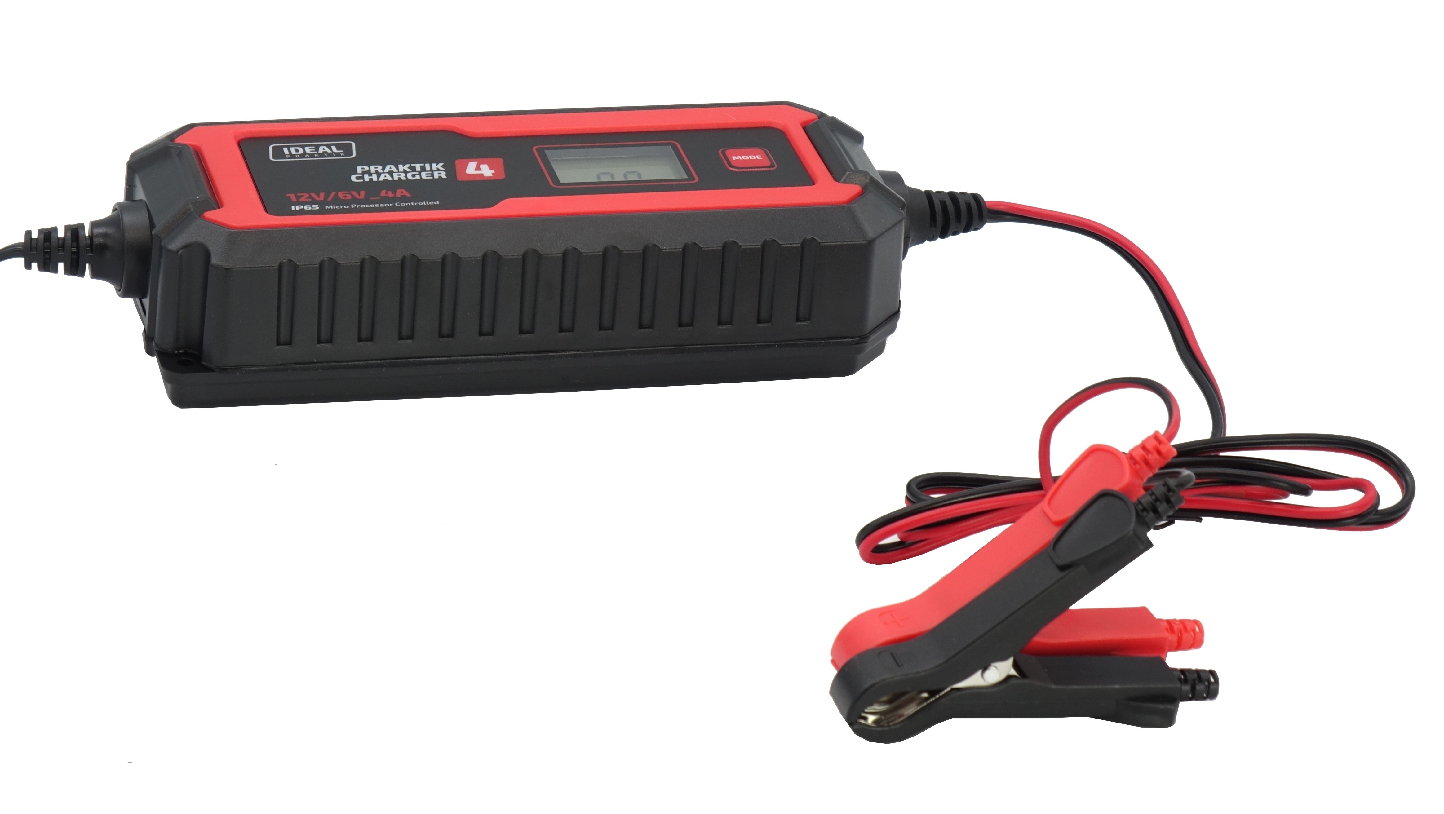 prostownik ideal praktik charger 4 lcd 6/12v automatyczny gel WET AGM