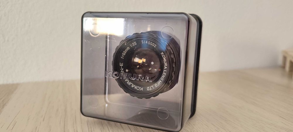 Lente Komuranon-e F=50mm 1:35 Komura Lens MFG. LTD