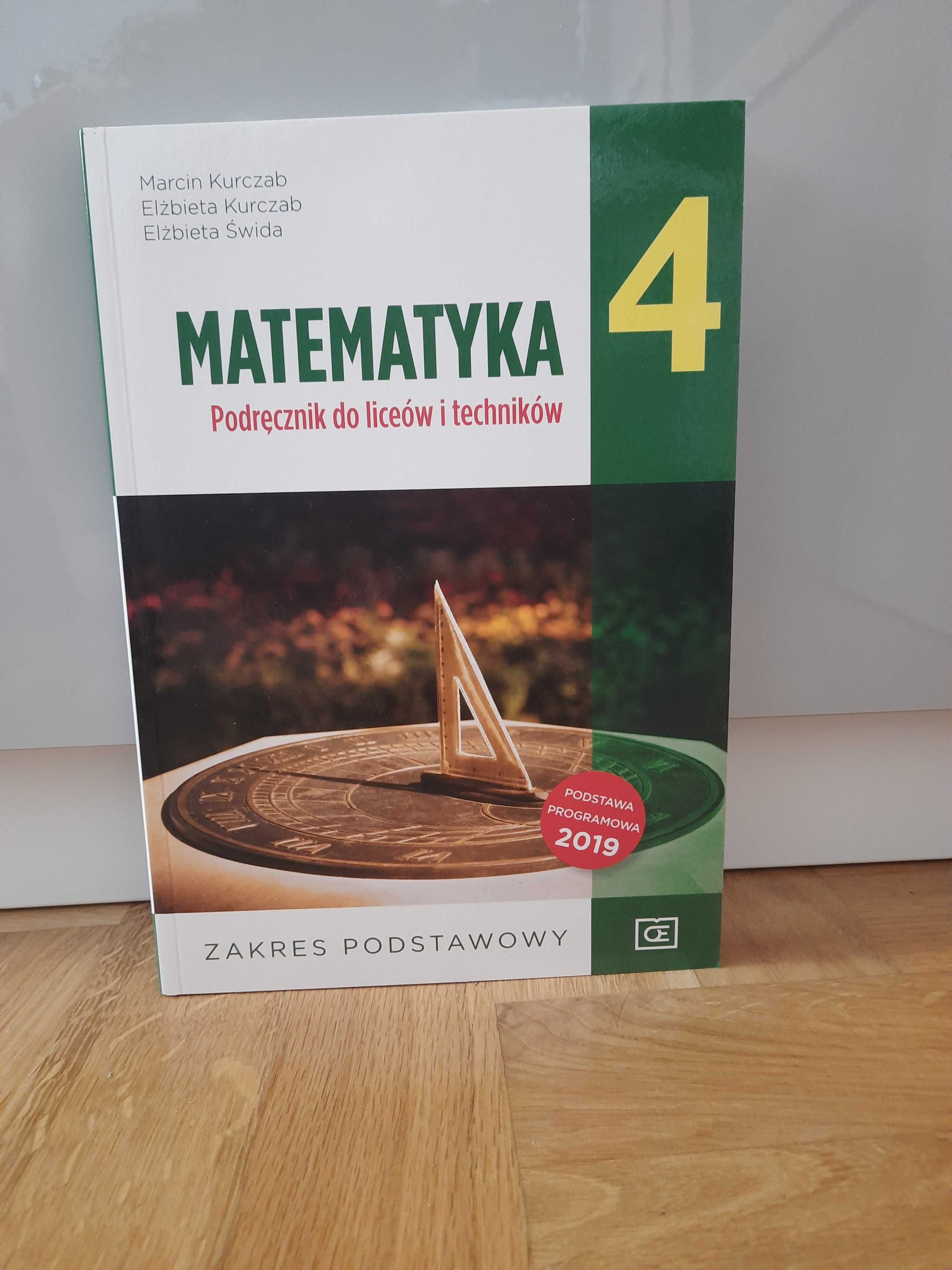Matematyka 4. Podręcznik i zbiór zadań do liceów i techników.