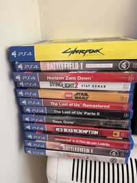 Diversos jogos PS 4 - precos desde 10€
