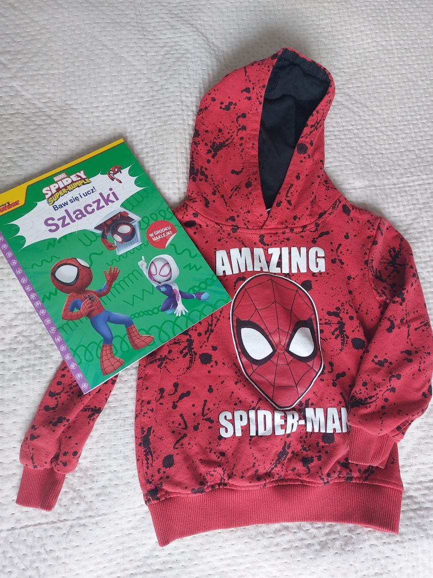 Bluza Spider-Man 104 Marvel i książeczka
