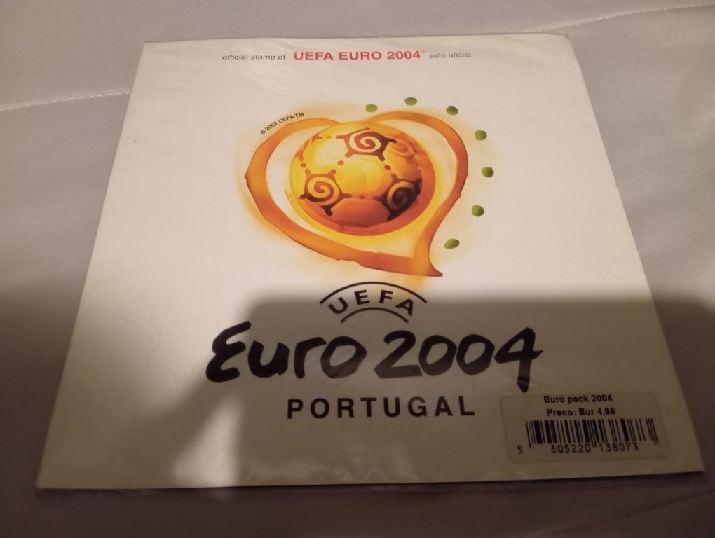 Selos Euro 2004 original selado