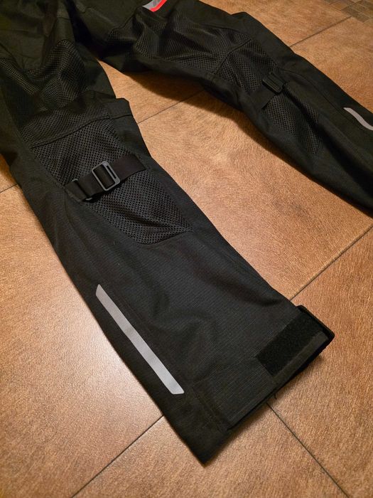 REV’IT! Tornado 3 – spodnie motocyklowe tekstylne, czarne, r.38