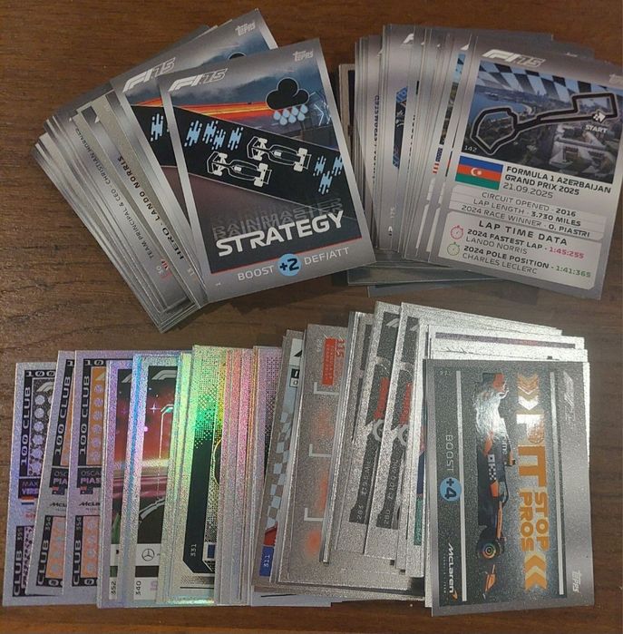 Cartas Topps Turbo Attax F1