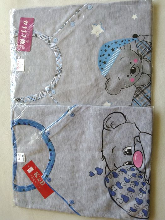 Koszula ciążowa XL do porodu szpitala karmienia odpinana rozpinana