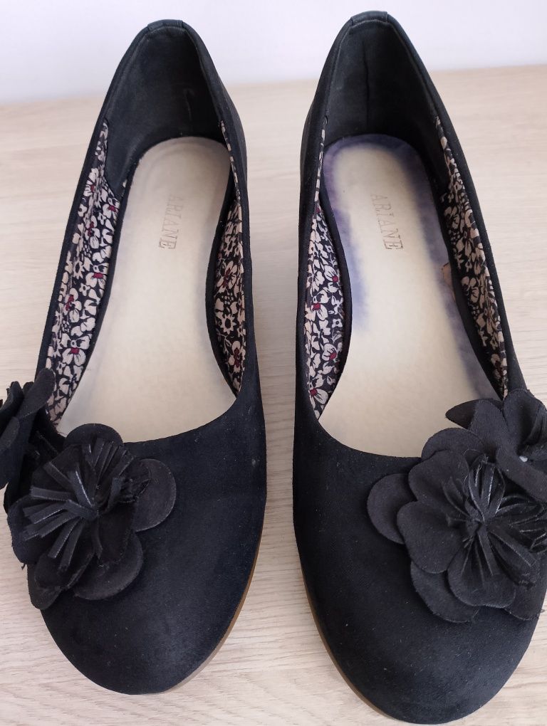 Buty na koturnie roz 42