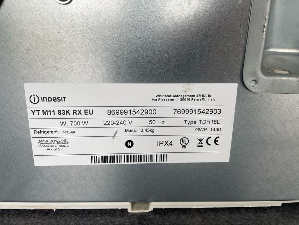 Máquina de secar Indesit 8kgs
