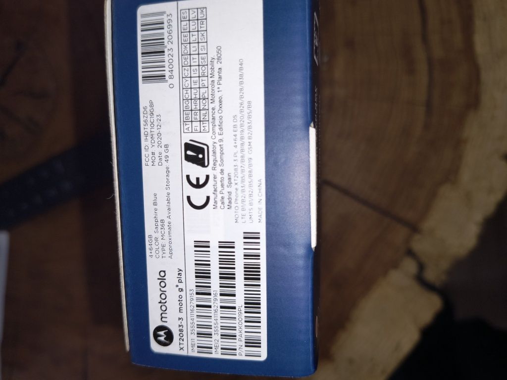 Sprzedam Motorolę G9 play