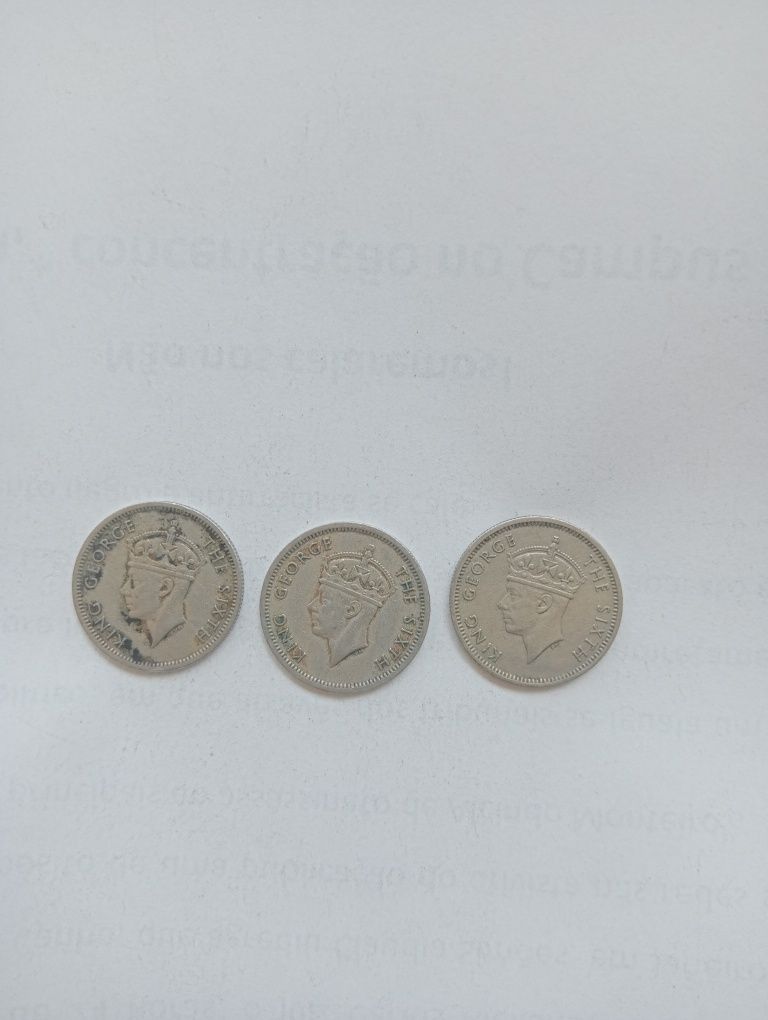 Moedas da Malásia e Bornéu 1943 a 1962