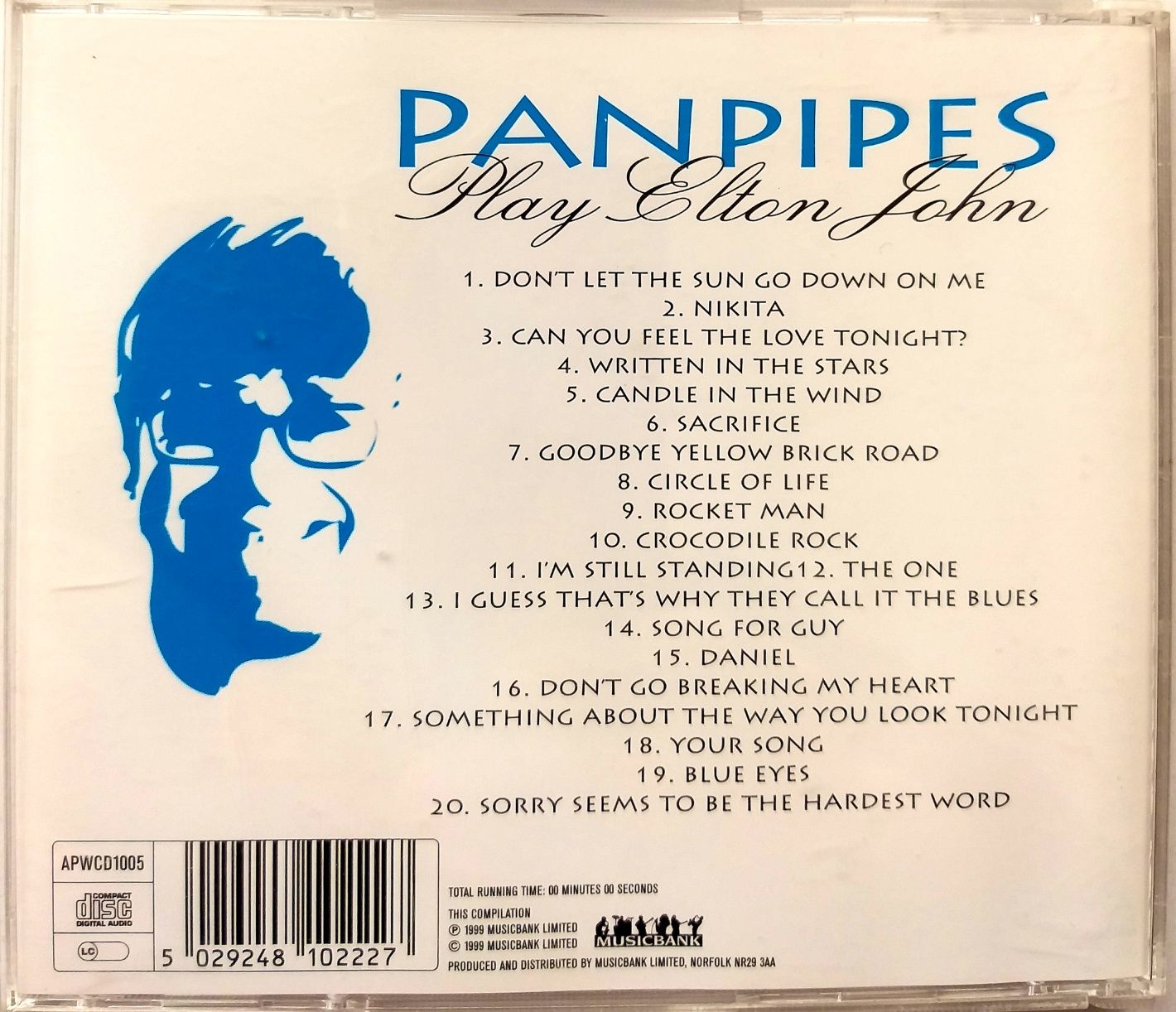 Panpipes Play Elton John 1999r