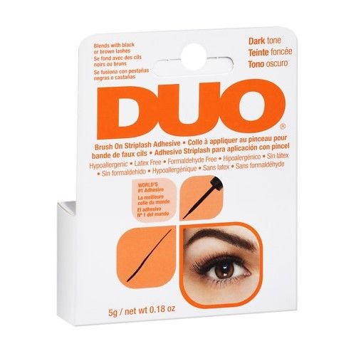 Ardell Duo Brush On Striplash Adhesive klej do rzęs z pędzelkiem Dark