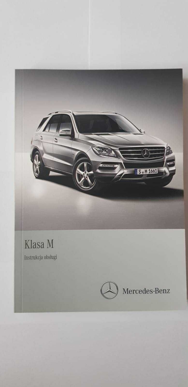 Nowa polska oryginalna instrukcja obsługi Mercedes-Benz M klasa W166