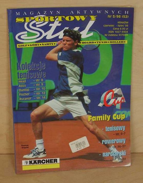 Czasopismo Sportowy Styl, numer 3/98