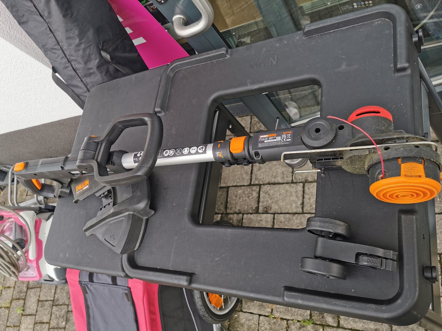 Podkaszarka Worx Nitro Wg173e.9 bez baterii