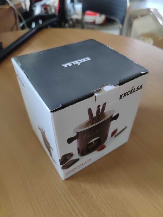 Excelsa chocolate zestaw do fondue czekoladowego