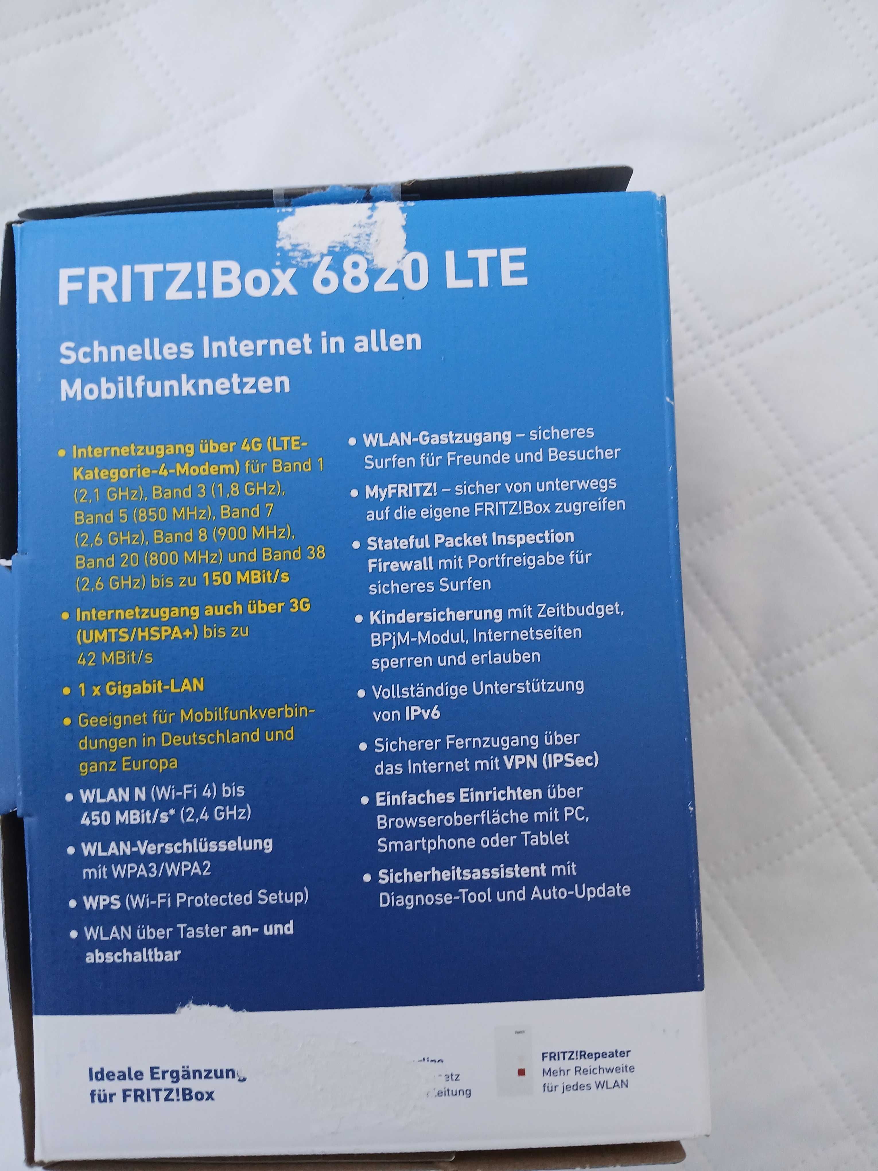 Router FRITZ!box 6820 LTE