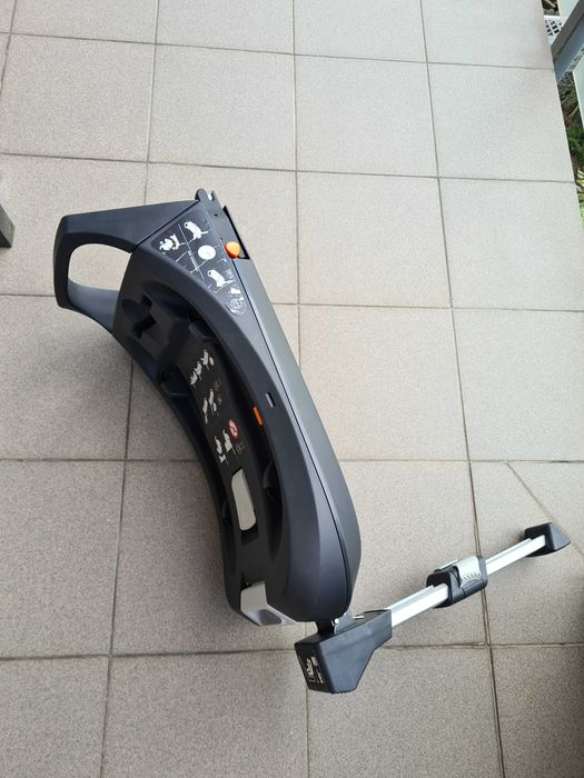 Fotelik samochodowy BabySafe York z bazą Isofix czarny