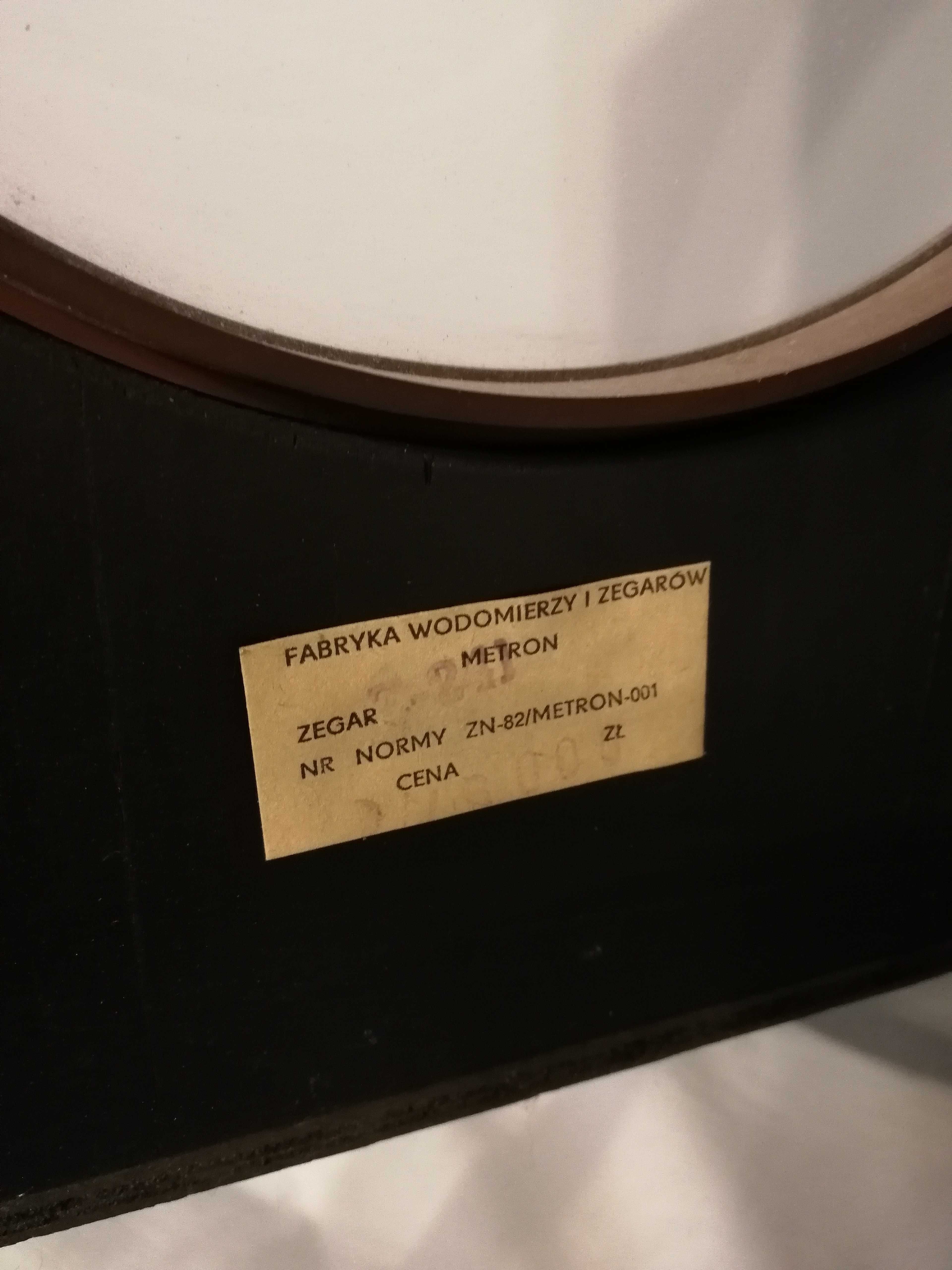 Zegar Metron Retro stary kolekcjonerski