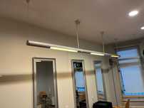 Lampy wiszące modułowe biurowe