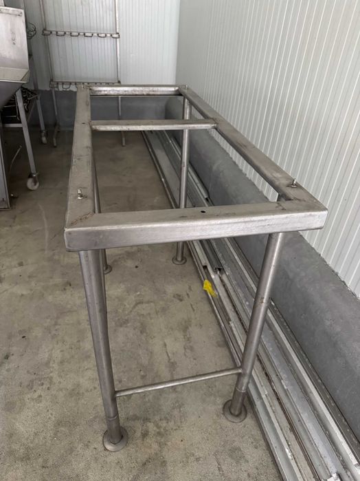 Estrutura/Mesa em Inox - 50x120x95 cm