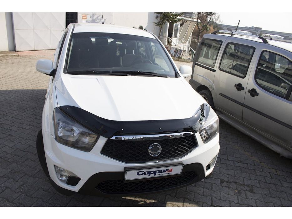 SsangYong Korando 2013+ Дефлектор капота EuroCap