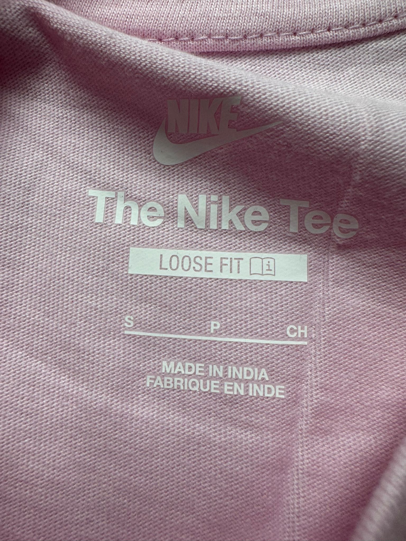 Nowa Koszulka T-shirt NIKE męska różowa S