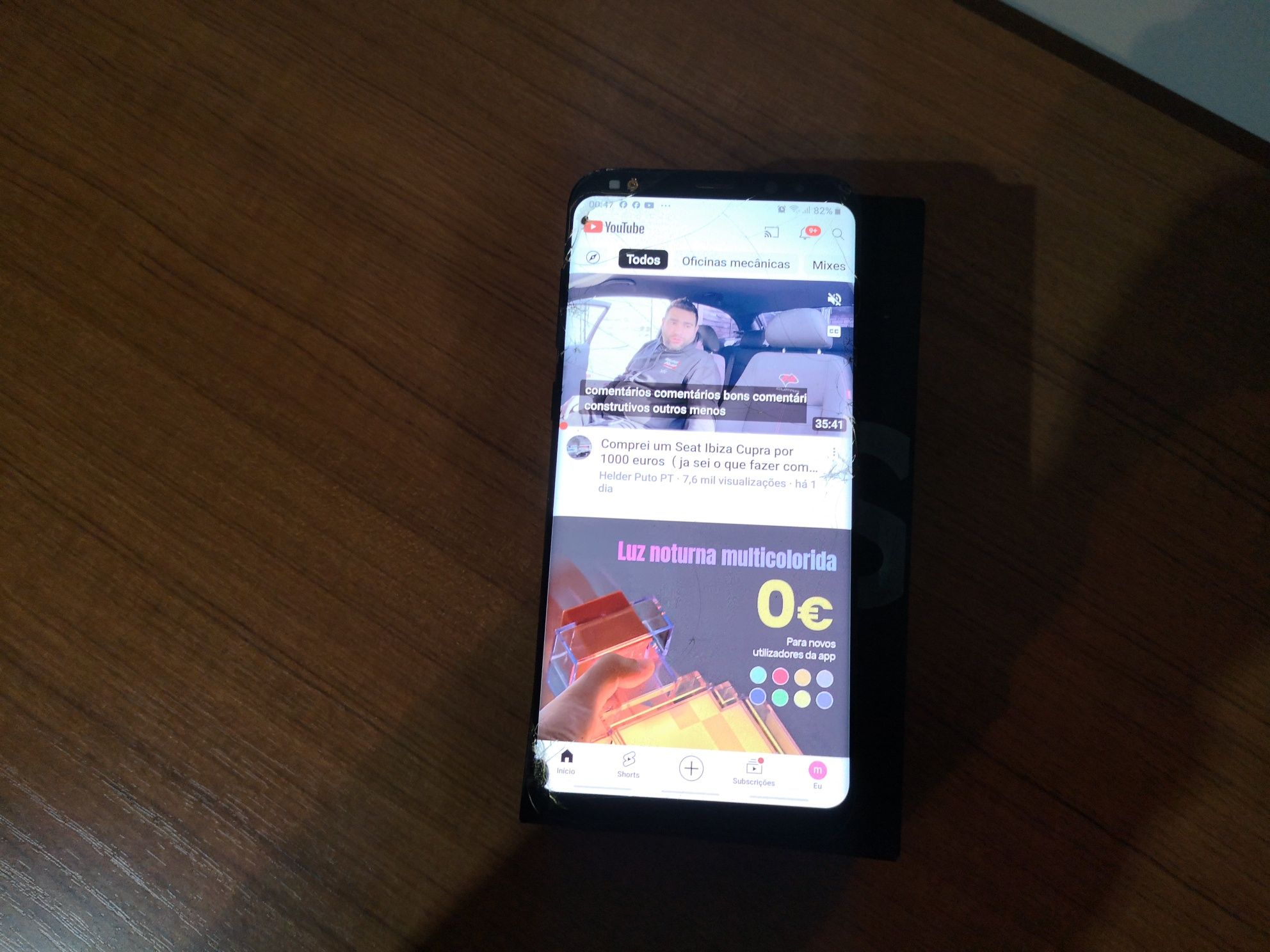 Samsung S8 Plus 128gb estalado 100% funcional