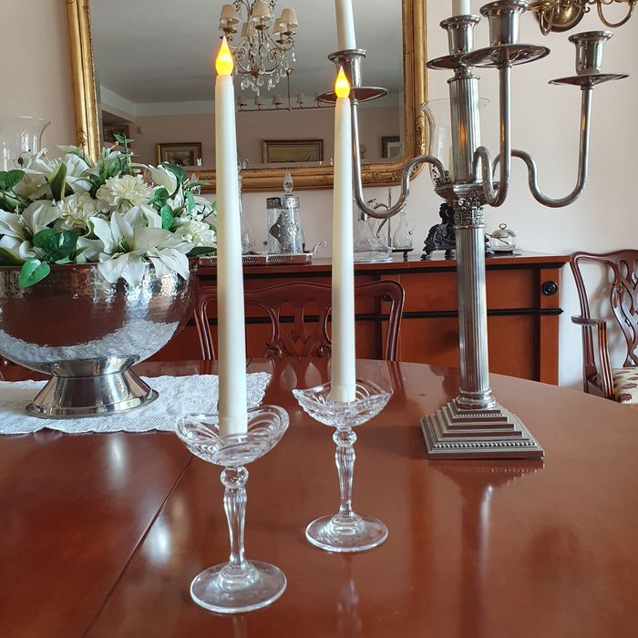 Castiçais Cristal D'Arques