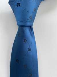 Krawat męski nowy 6,5 cm szerokość nie używany kolor turkus