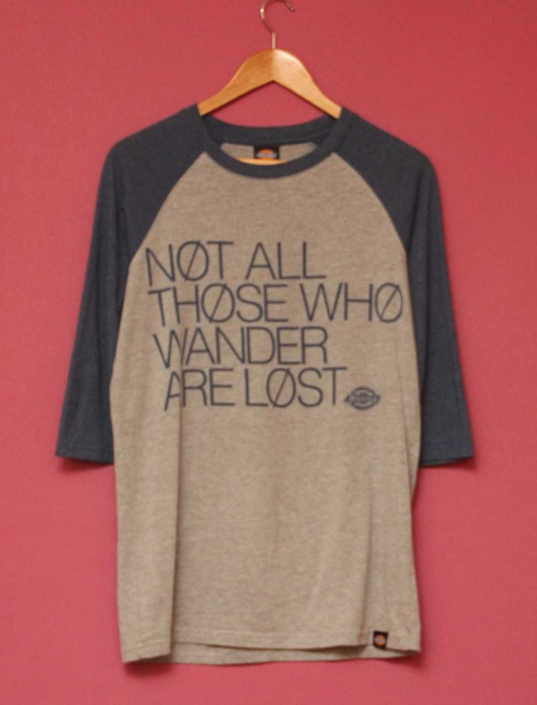 Dickies M реглан из хлопка “not all who wander are lost”