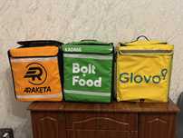Термосумки Bolt, Glovo, Raketa
