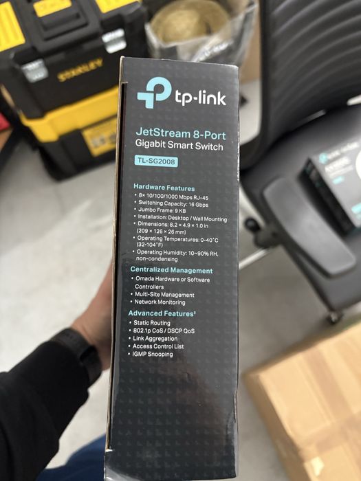 JetStream Switch TP-Link 2008 v4