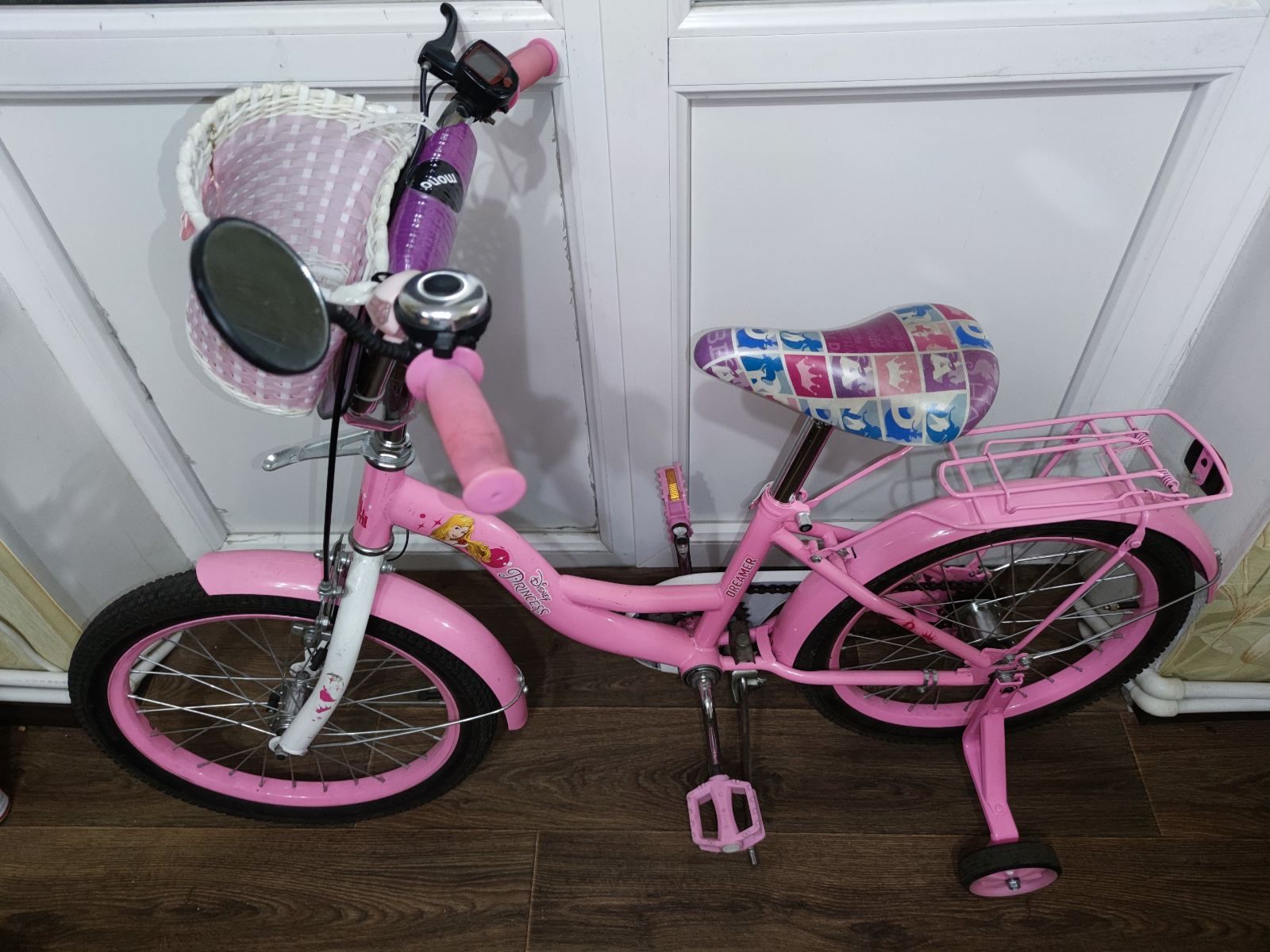Детский велосипед для принцессы 18"