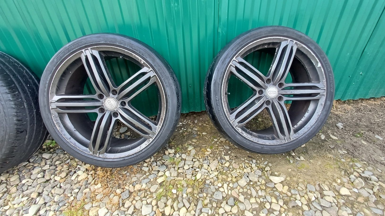 Дискі з ризиною 285/35R22 ауді розбір