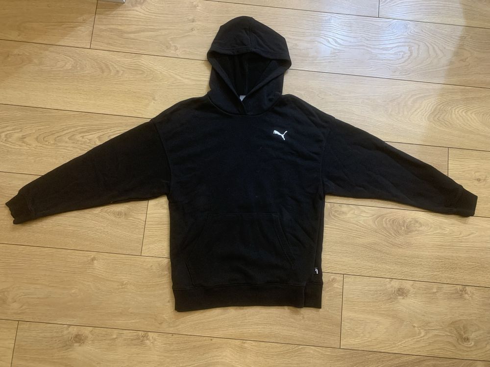 Czarna bluza z kapturem PUMA rozm. XS
