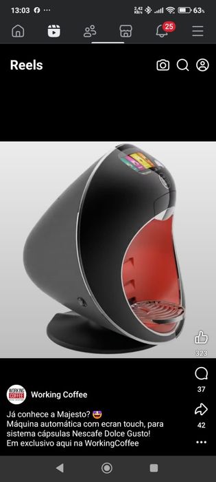 Maquina café/outras bebidas Dolce Gusto Magesto nova na caixa
