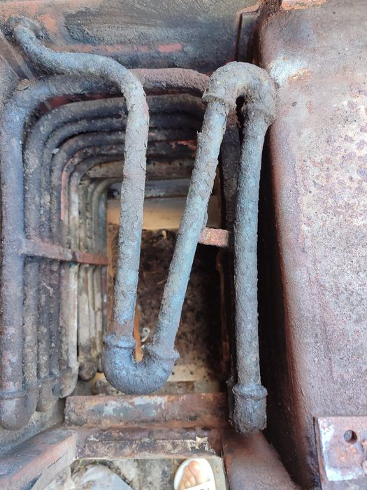 Fogão a lenha em inox