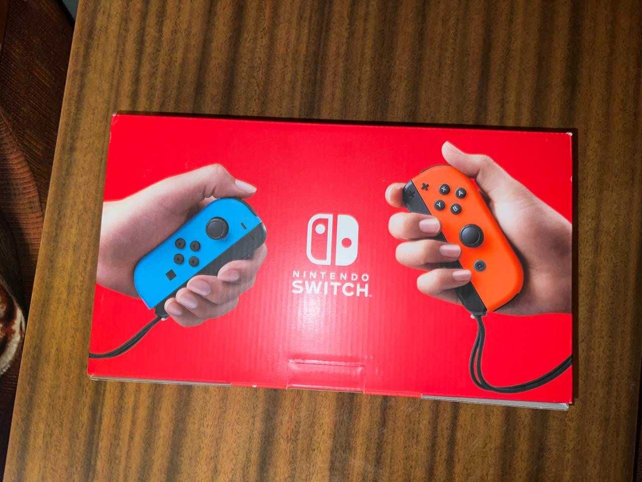 Konsola Nintendo Switch neon blue and neon red