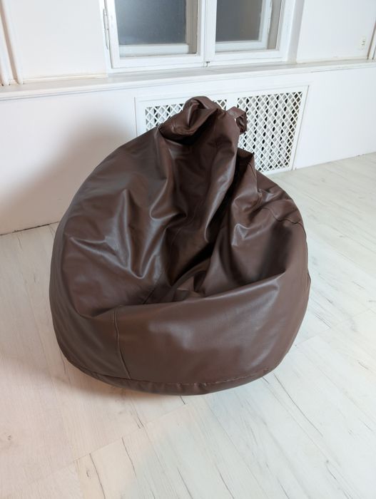 Pufa SAKO duża brązowa XXL