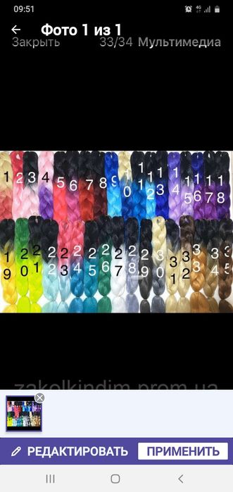 Каниколоны,пряди для волос