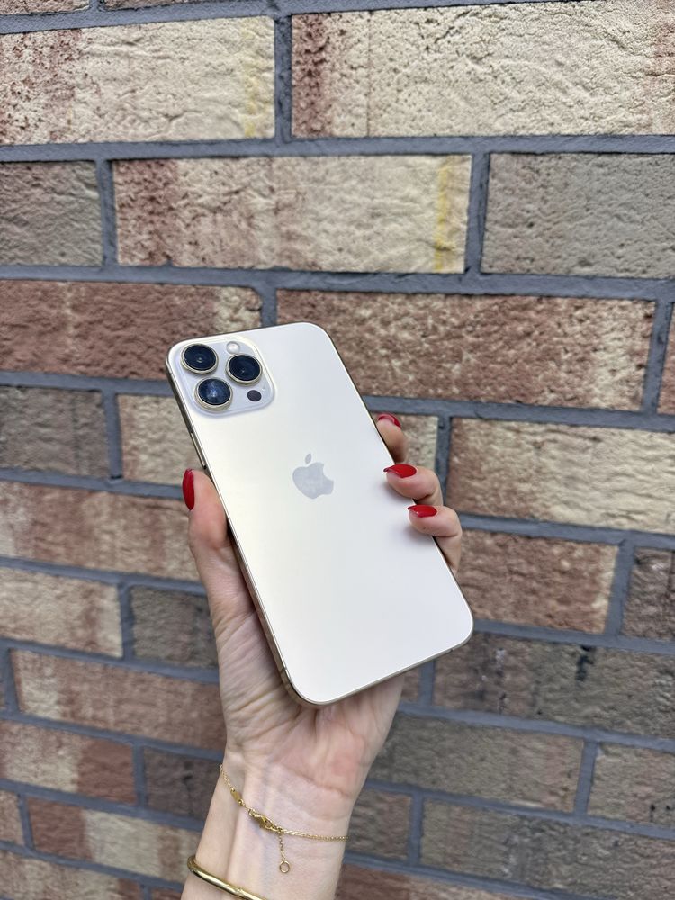Used iPhone 13 pro max 128 gold r sim