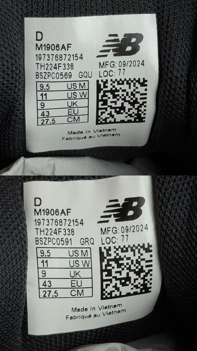 ОРИГИНАЛ New Balance 1906A "Refined Future Black" M1906AF новые 42-45
