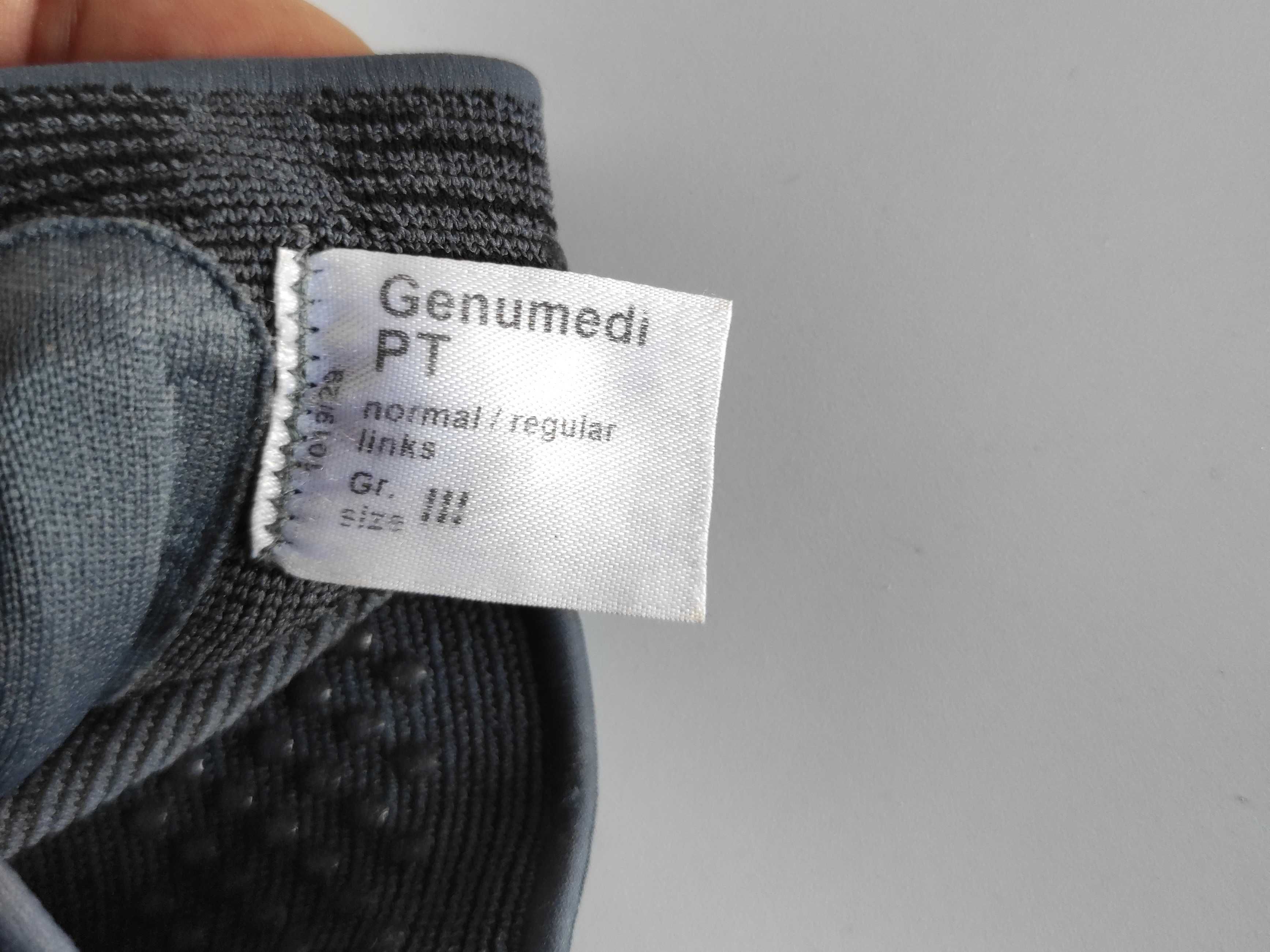 Наколенник бандаж ортез коленный динамический Medi Genumedi PT левый 3