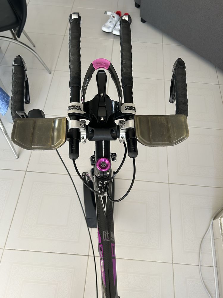 Bicicleta triatlo Felt B16 full carbono