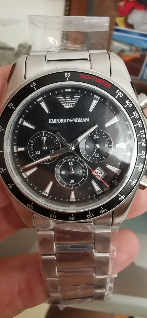 Fantastyczny oryginalny zafoliowany zegarek Emporio Armani AR6098