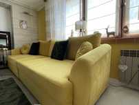 Sofa rozkładana.