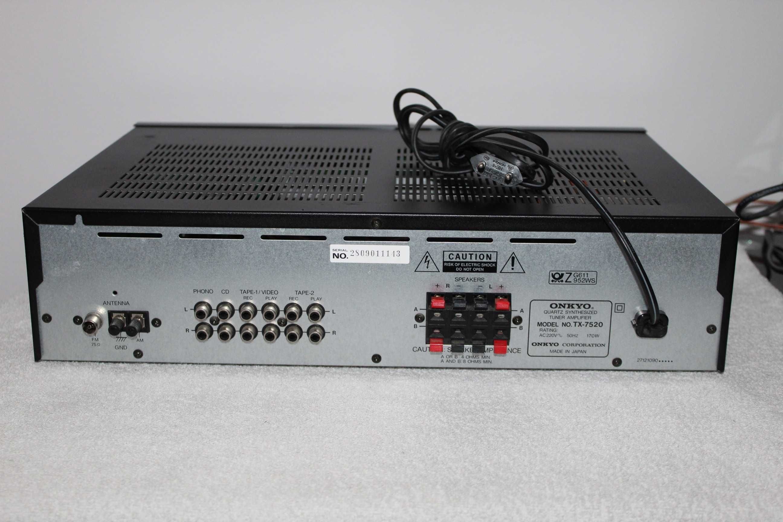 ONKYO TX-7520 Amplituer wzmacniacz stereo hi-fi Japan Wysyłka