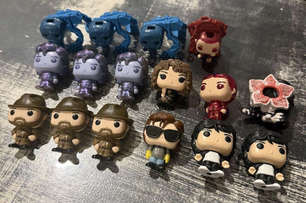 Stranger Things Funko Pops Kinder Joy