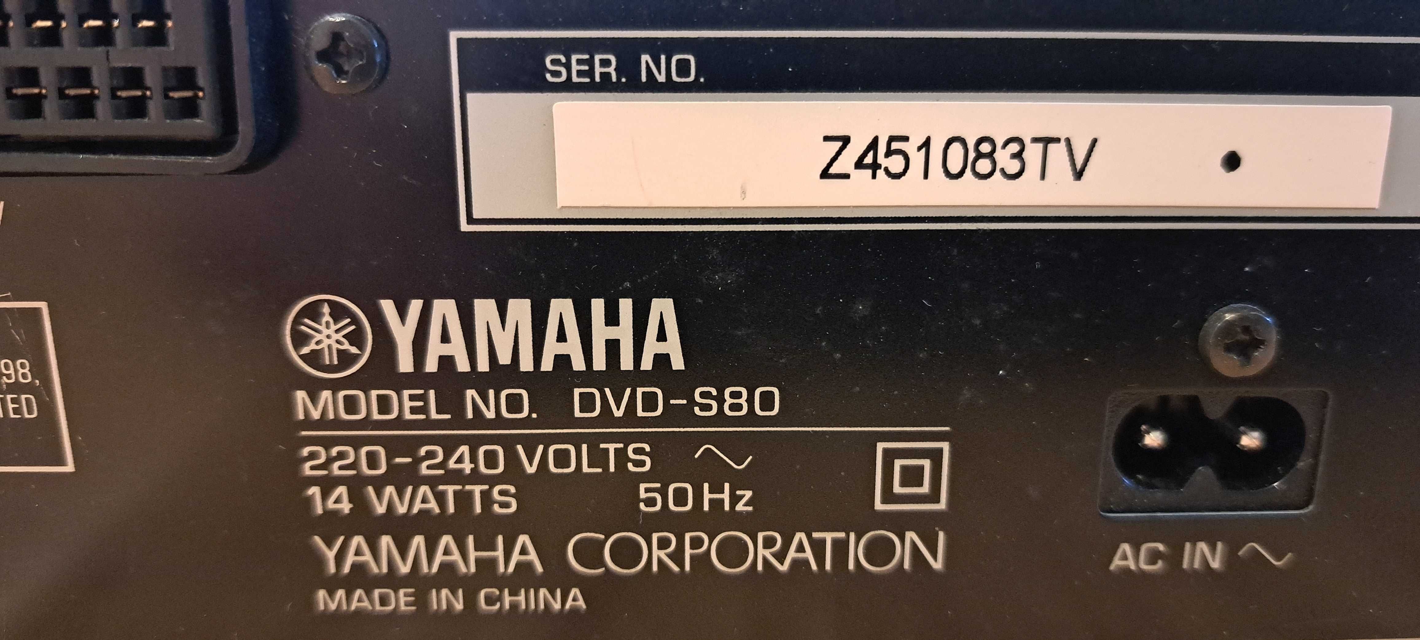 Home cinema Yamaha AVR S80 / DVD S80